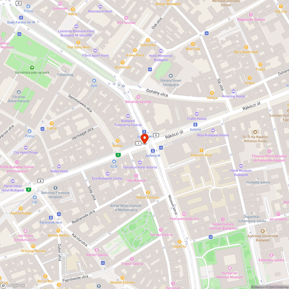 Eldugult víznyelő bejelentés helye