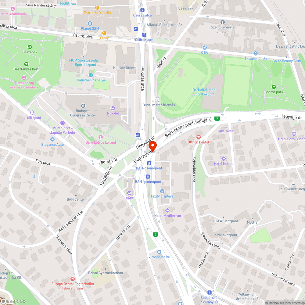 Útelterelés után otthagyott, leszedett útjel szalag bejelentés helye