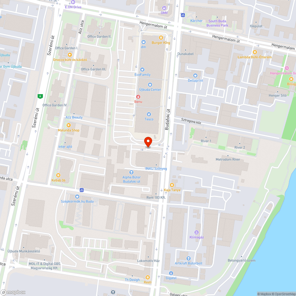 Elhagyott jármű bejelentés helye