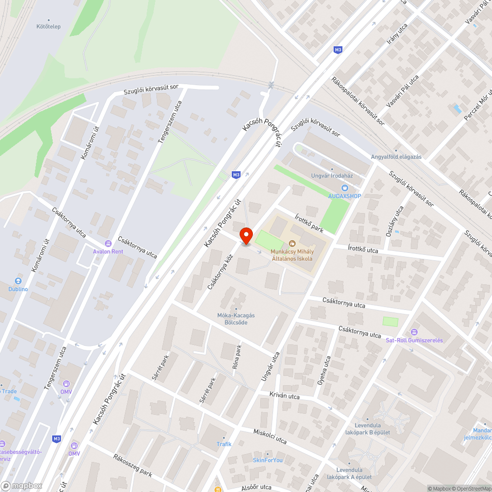 Viharban kidőlt fa bejelentés helye