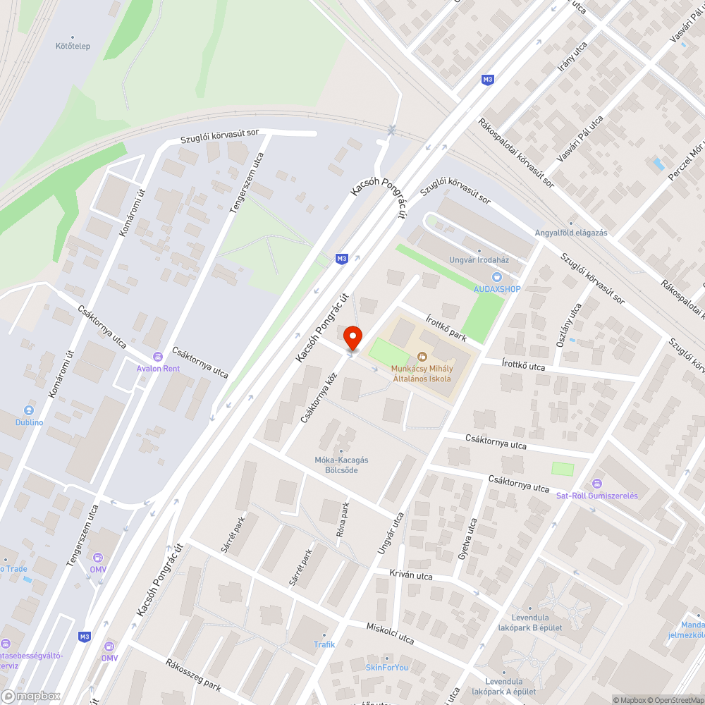 Kidőlt közlekedési tábla bejelentés helye