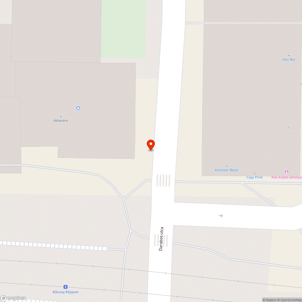 Megrongálódott lámpafej bejelentés helye