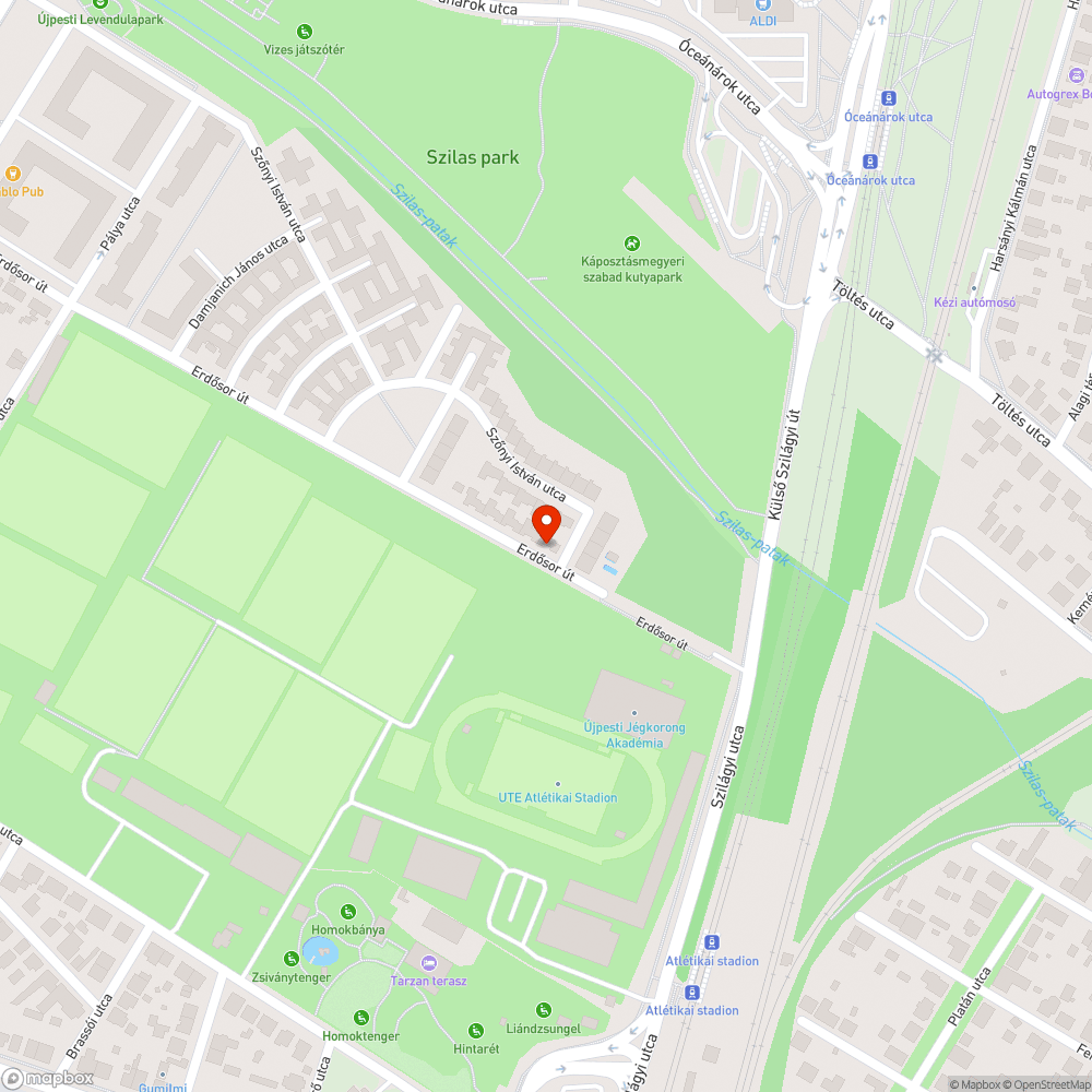 Kidőlt közlekedési tábla bejelentés helye