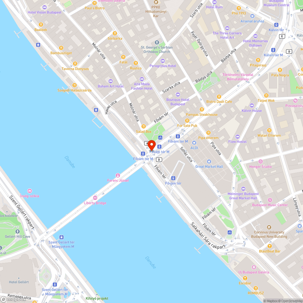 A legnépszerűbb kerékpárút gyalogosok közé terelve bejelentés helye