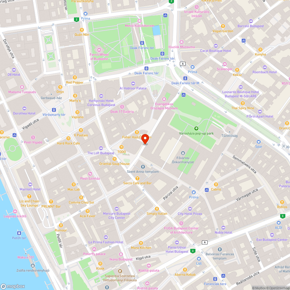 Roncs bejelentés helye