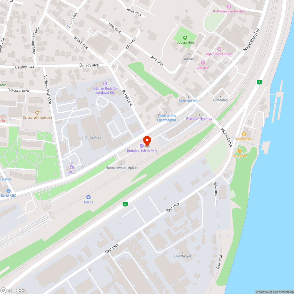 Megrongált, elhagyott Audi bejelentés helye