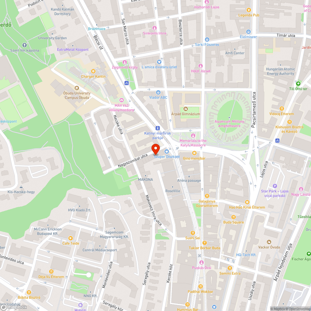 Építmény a járdán bejelentés helye