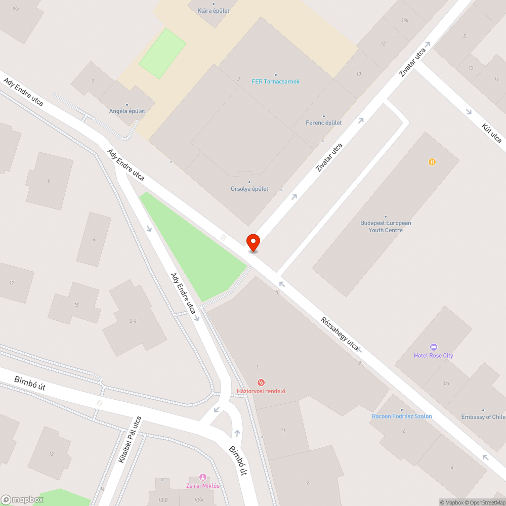 Feltört rész bejelentés helye