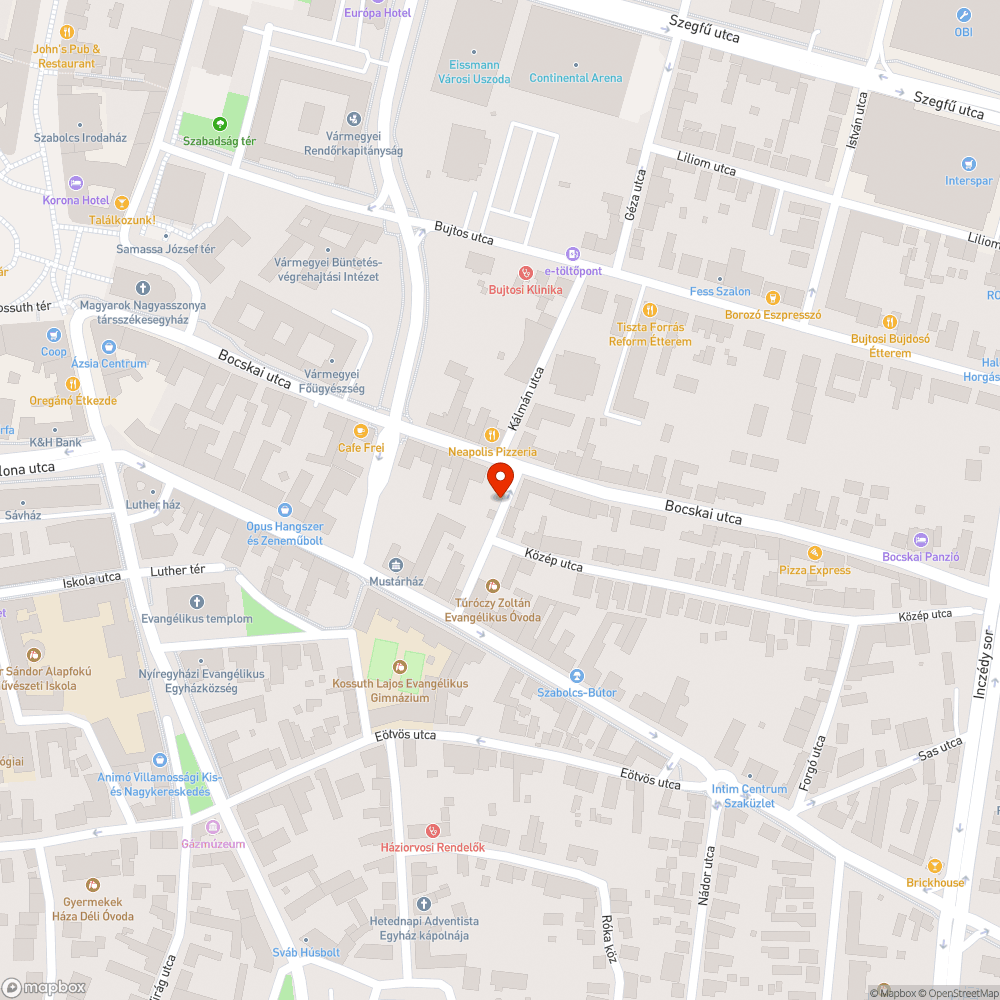 Szemeteszsákok, bűz bejelentés helye