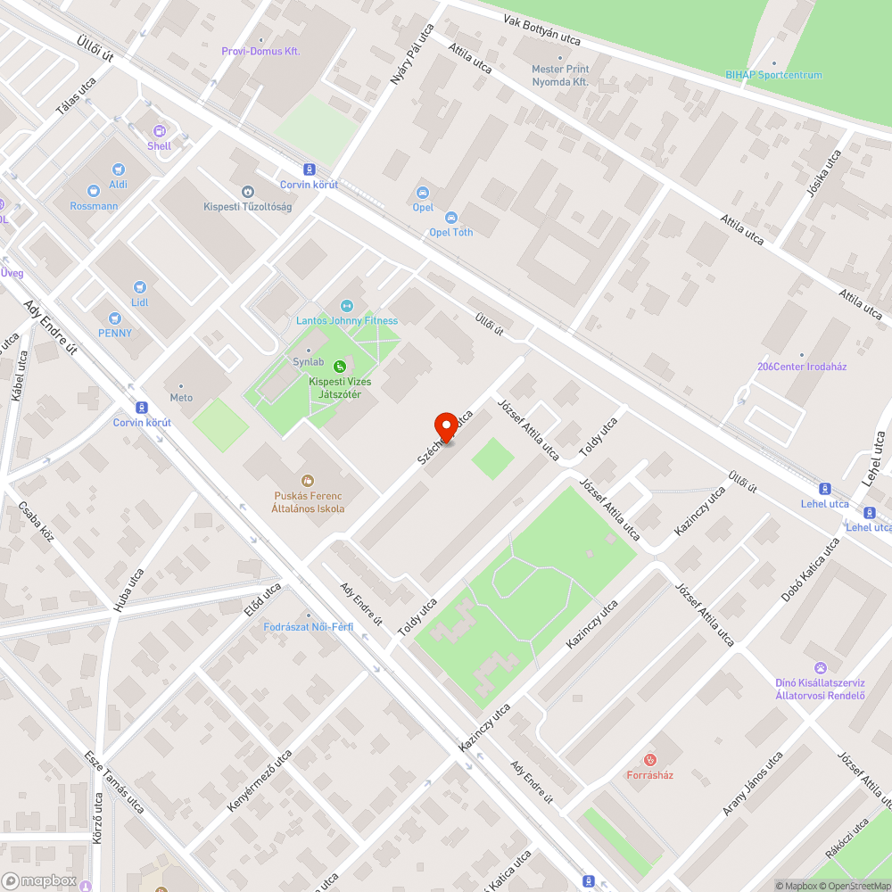 Tábla kihelyezése bejelentés helye