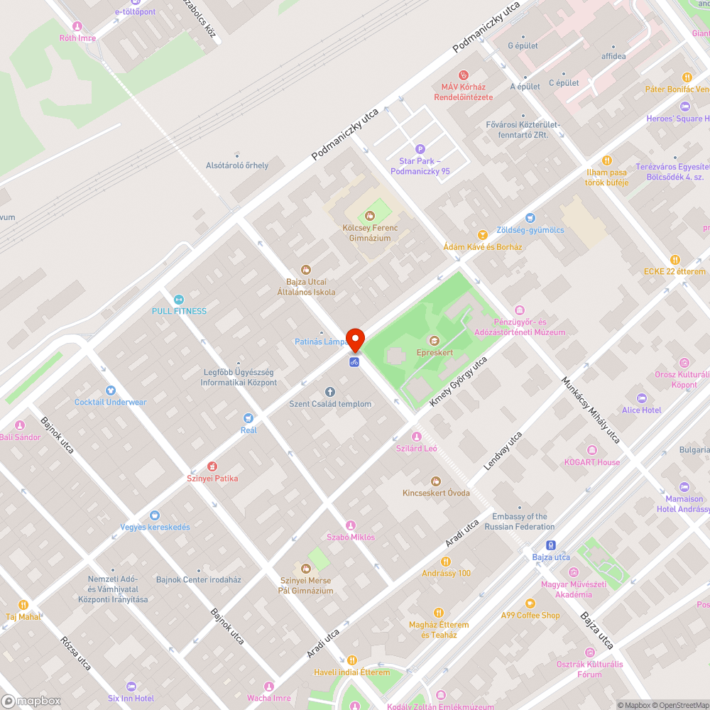 Halott galamb bejelentés helye