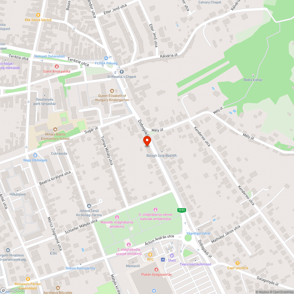 Esővíz elvezetés bejelentés helye