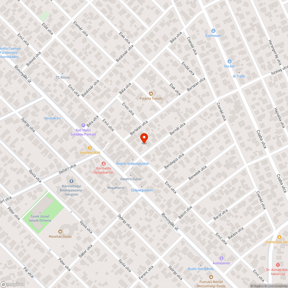 Hatalmas kátyúk a Bernát utcában bejelentés helye