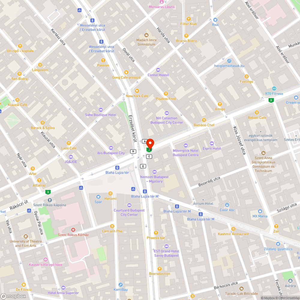 Kiégett gyalogos zöld bejelentés helye