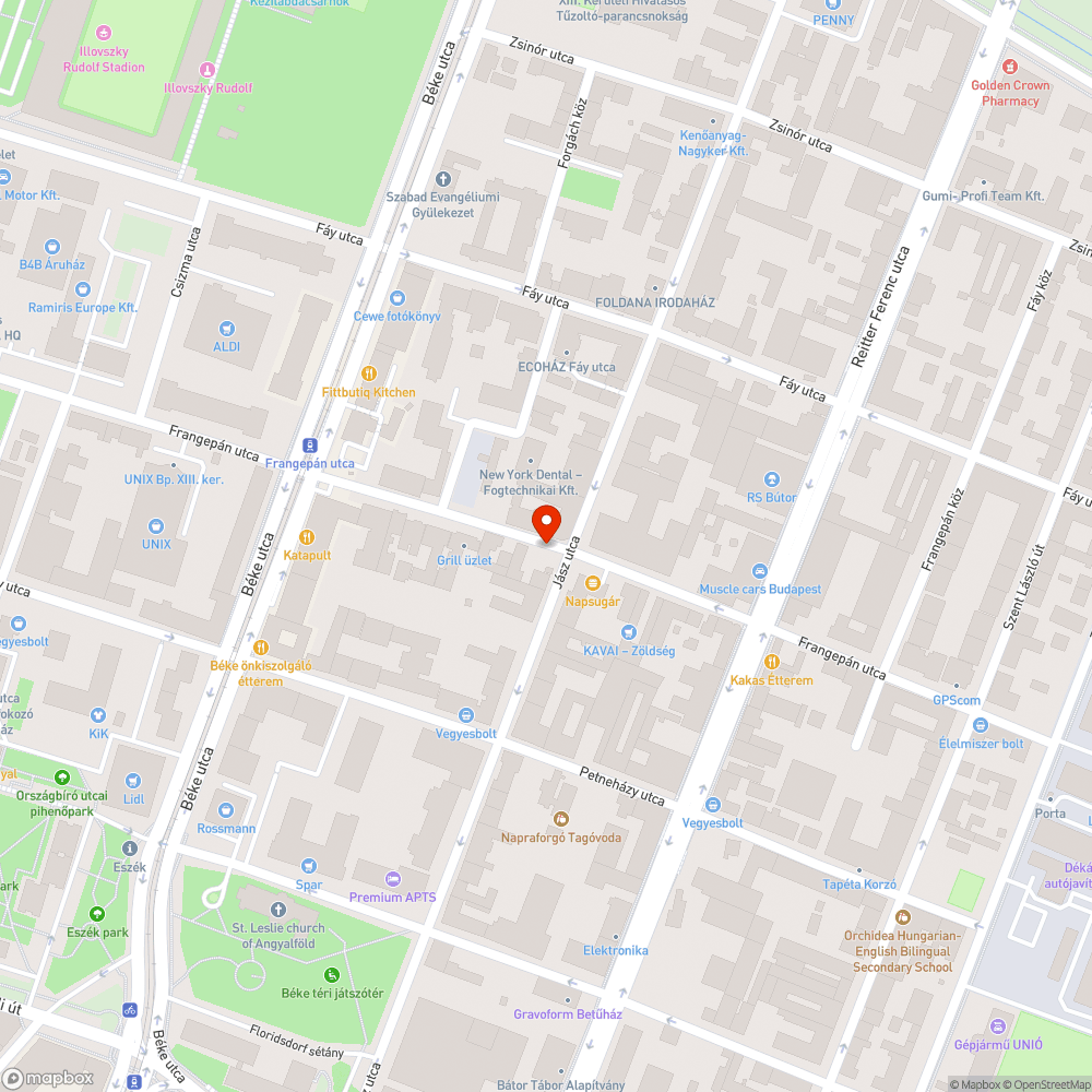 Patkány tetem és rengeteg szemét bejelentés helye