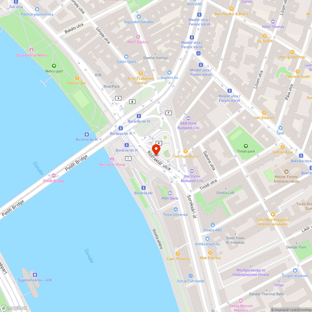 Kidöntött tábla bejelentés helye