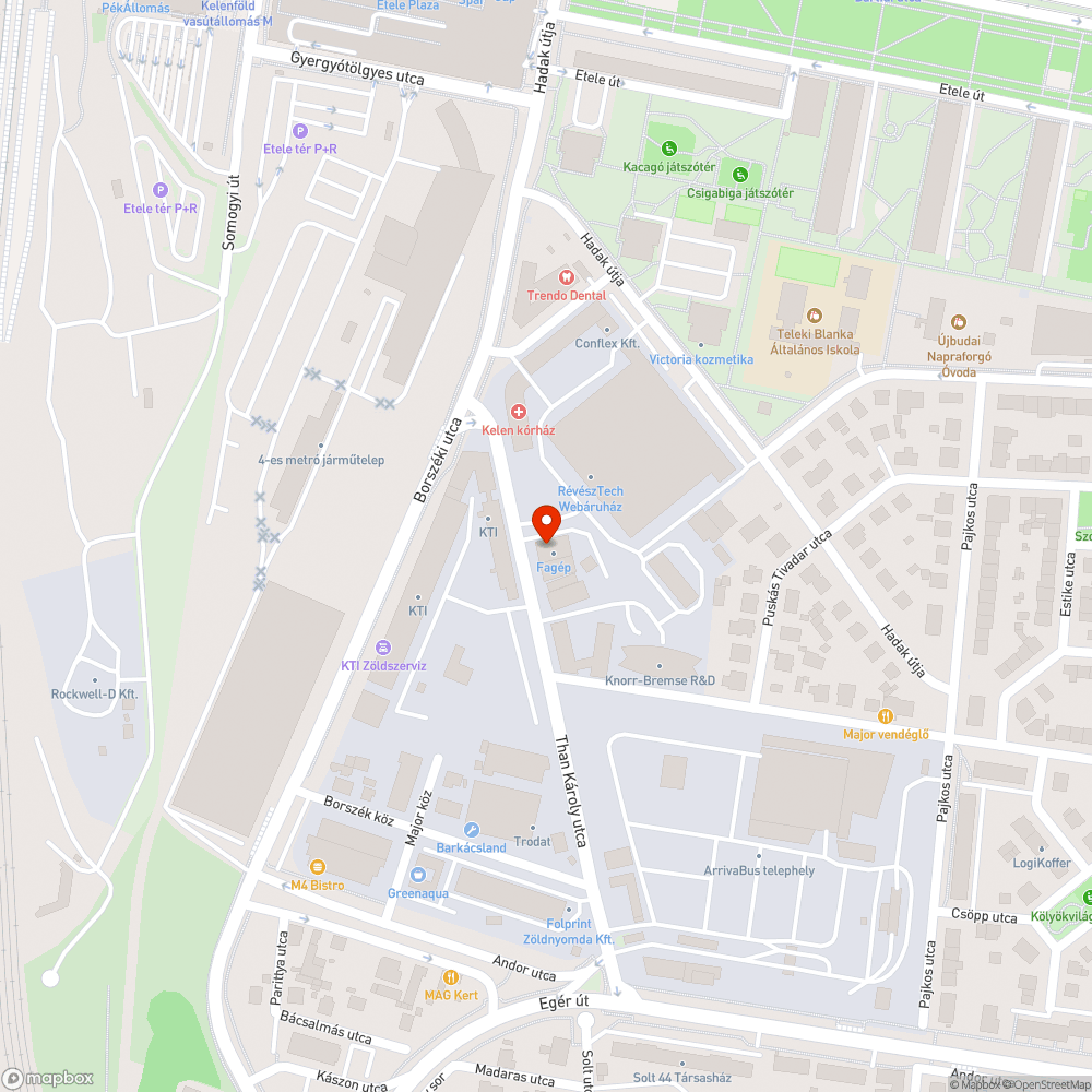 Járdára dobált ruhák bejelentés helye