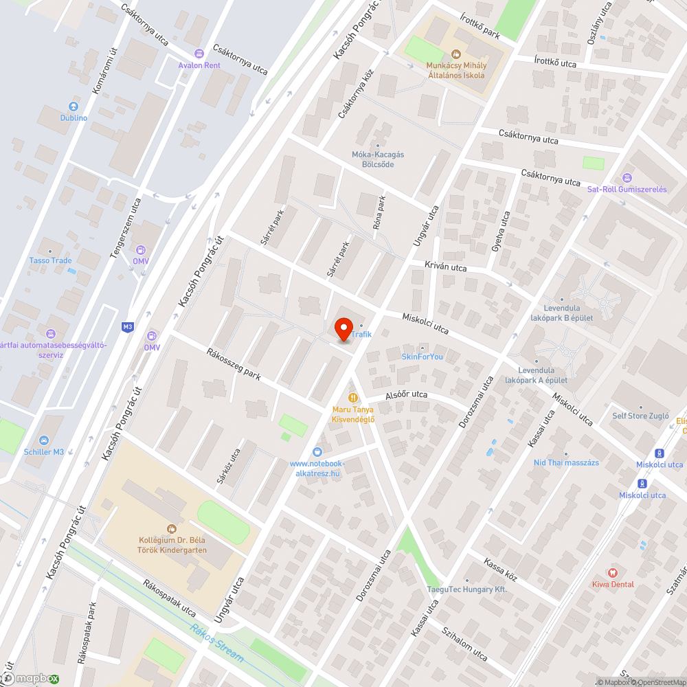 Szabálytalan parkolás bejelentés helye