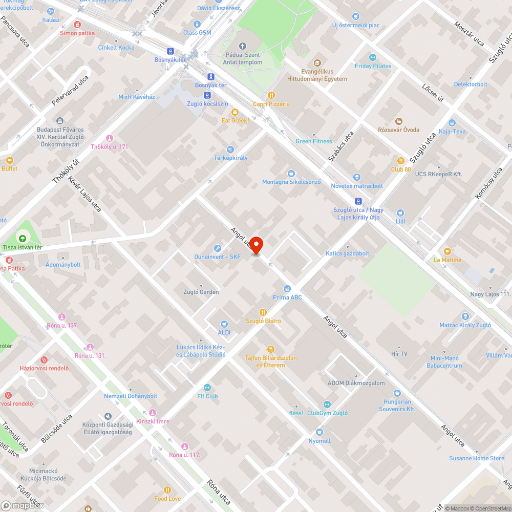 Elhanyagolt, mocskos, gazos utcafront bejelentés helye