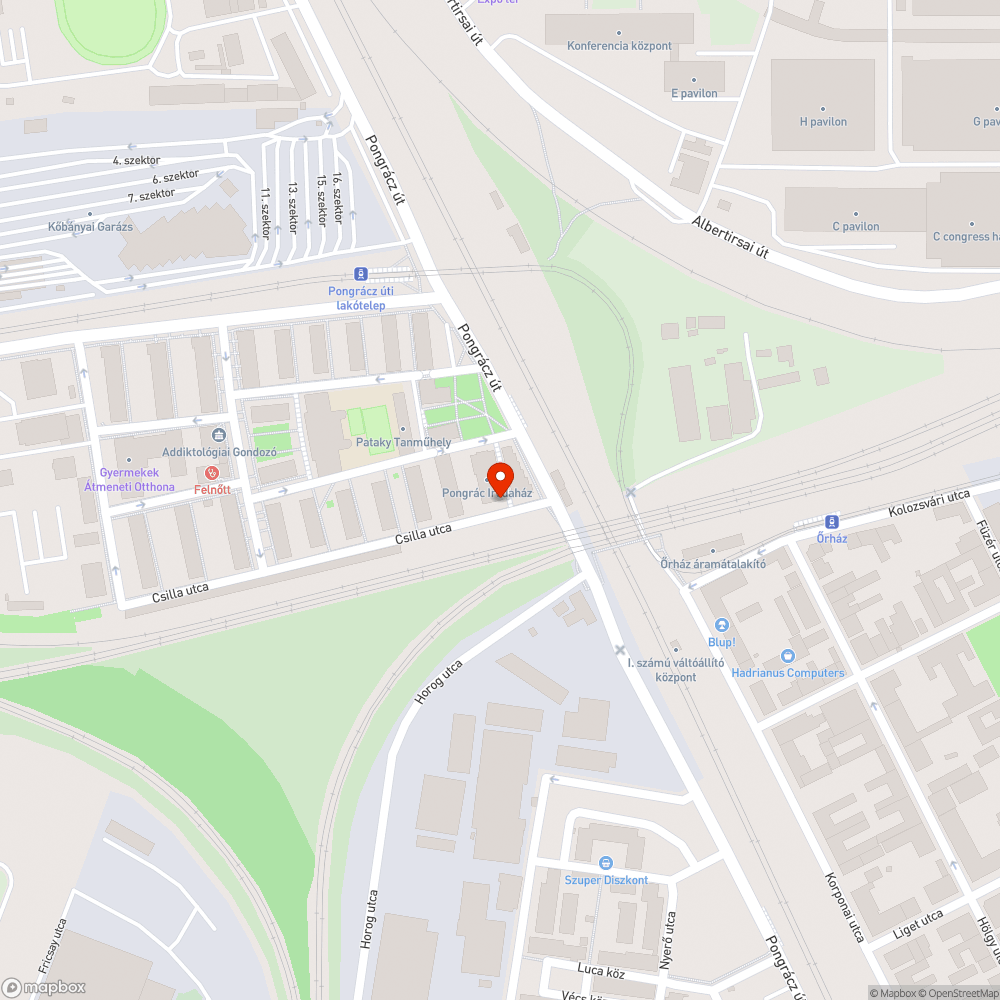 Szemetes felüljáró bejelentés helye