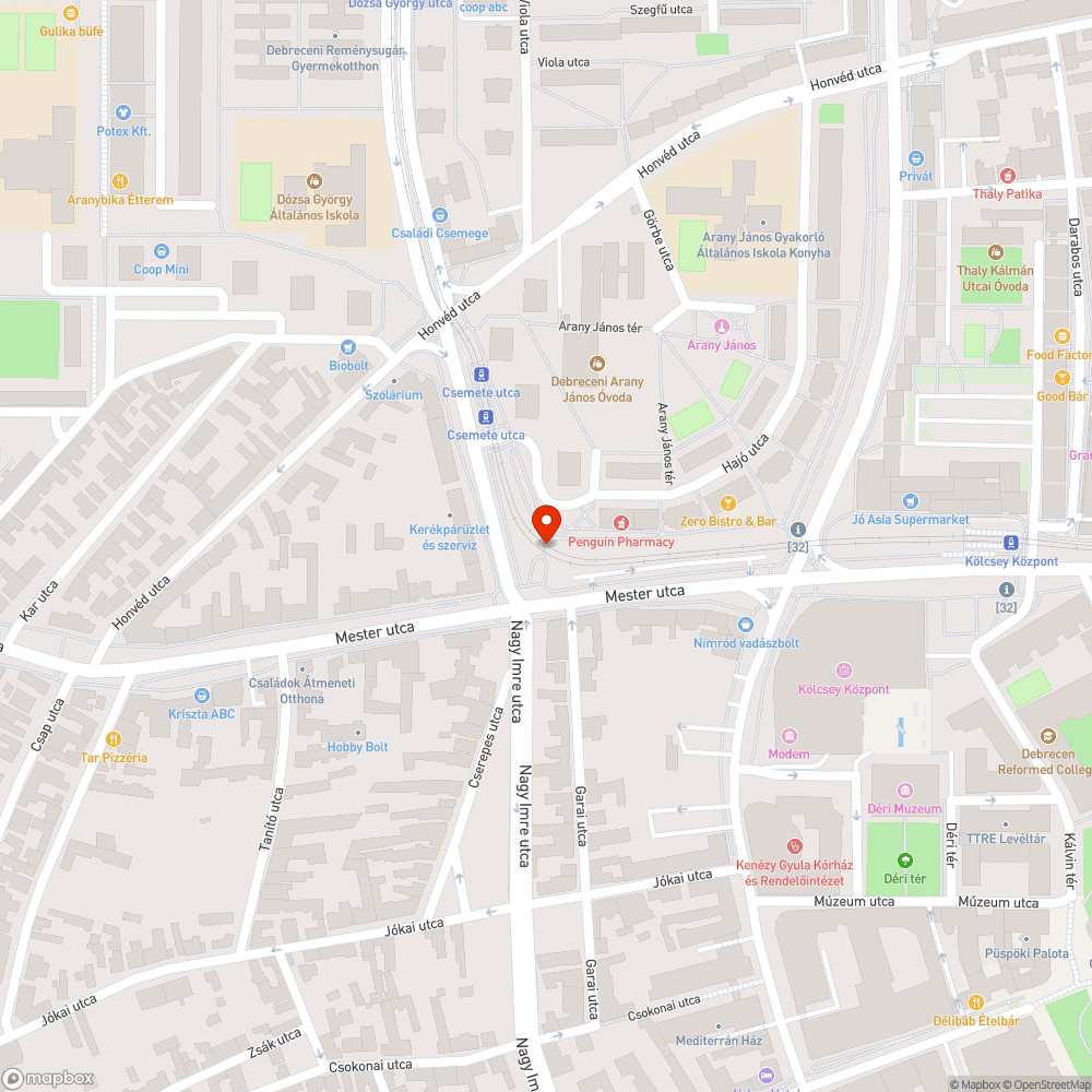 Hibás lámpafej bejelentés helye