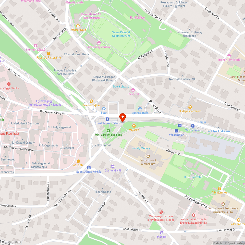 Balesetveszélyes átvezetés bejelentés helye