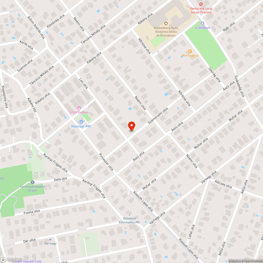 Elkorhadt, törött, veszélyes fa bejelentés helye