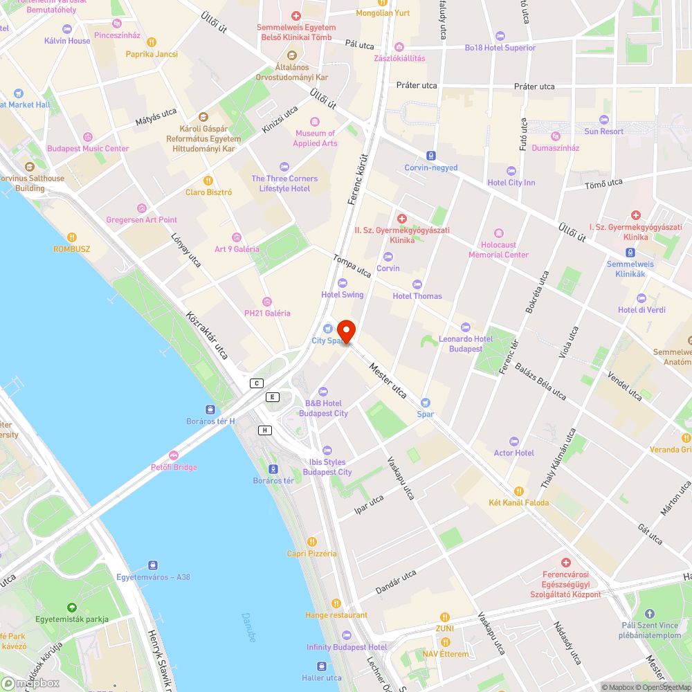 Elhagyott roncs autó bejelentés helye