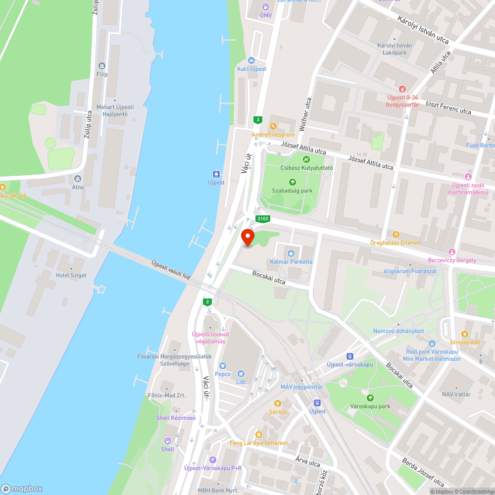 Újpest varoskapu zászló leeses bejelentés helye