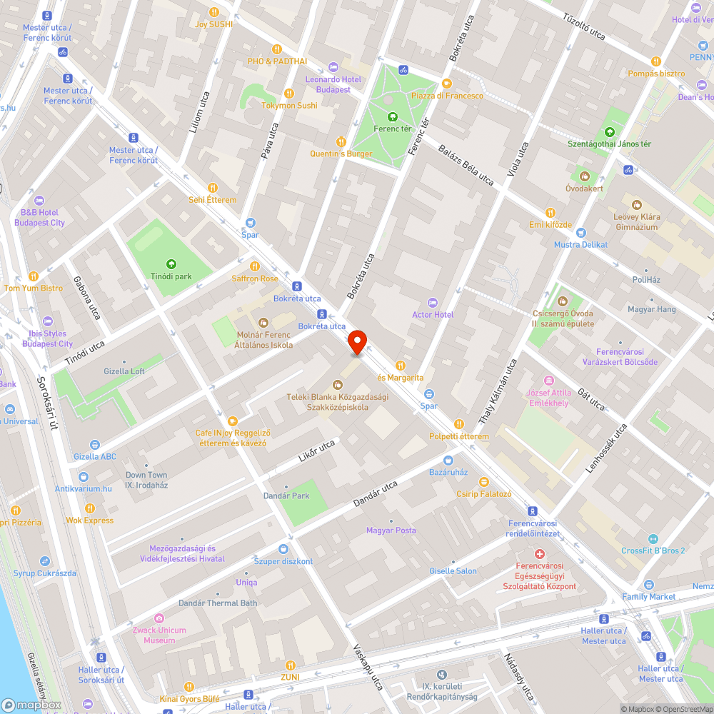 Letört faág bejelentés helye