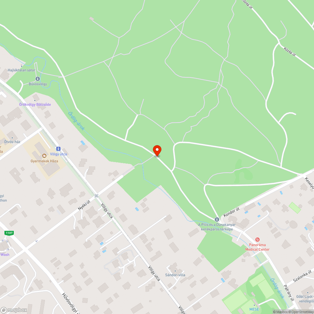 Kidőlt fa a túrista és bicikli úton bejelentés helye