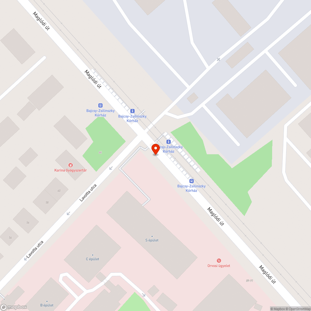 Kidőlt, sérült korlátok bejelentés helye