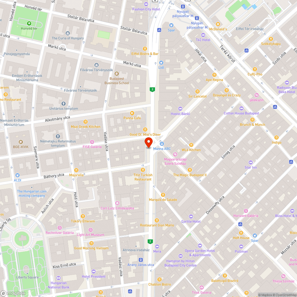 Veszélyesen rövid gyalogos zöld bejelentés helye