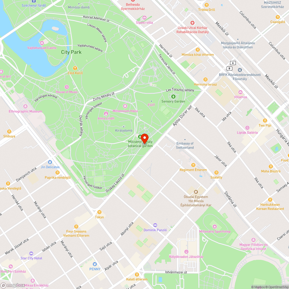 Kutyafuttató, tájékoztató bejelentés helye