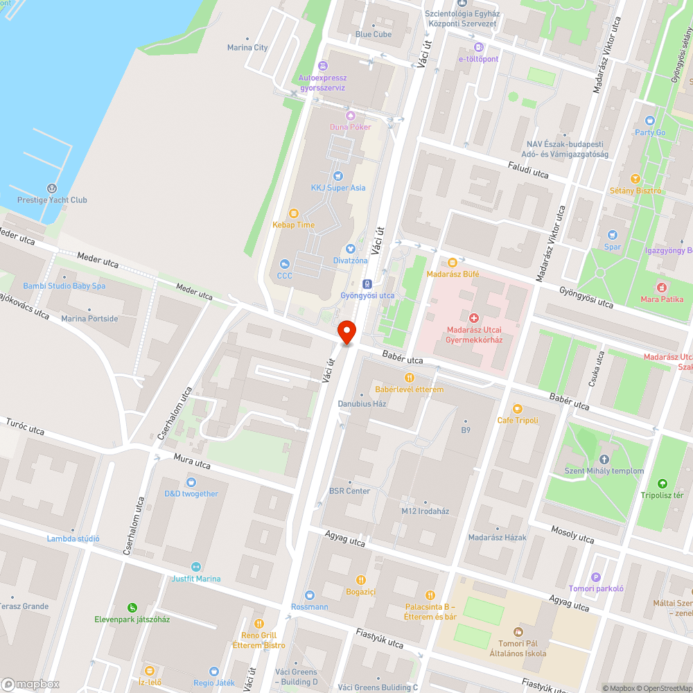 Szemét bejelentés helye