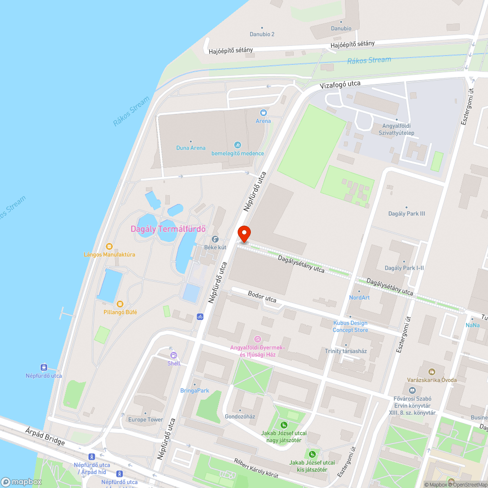 Járda, gyalogos átkelő bejelentés helye