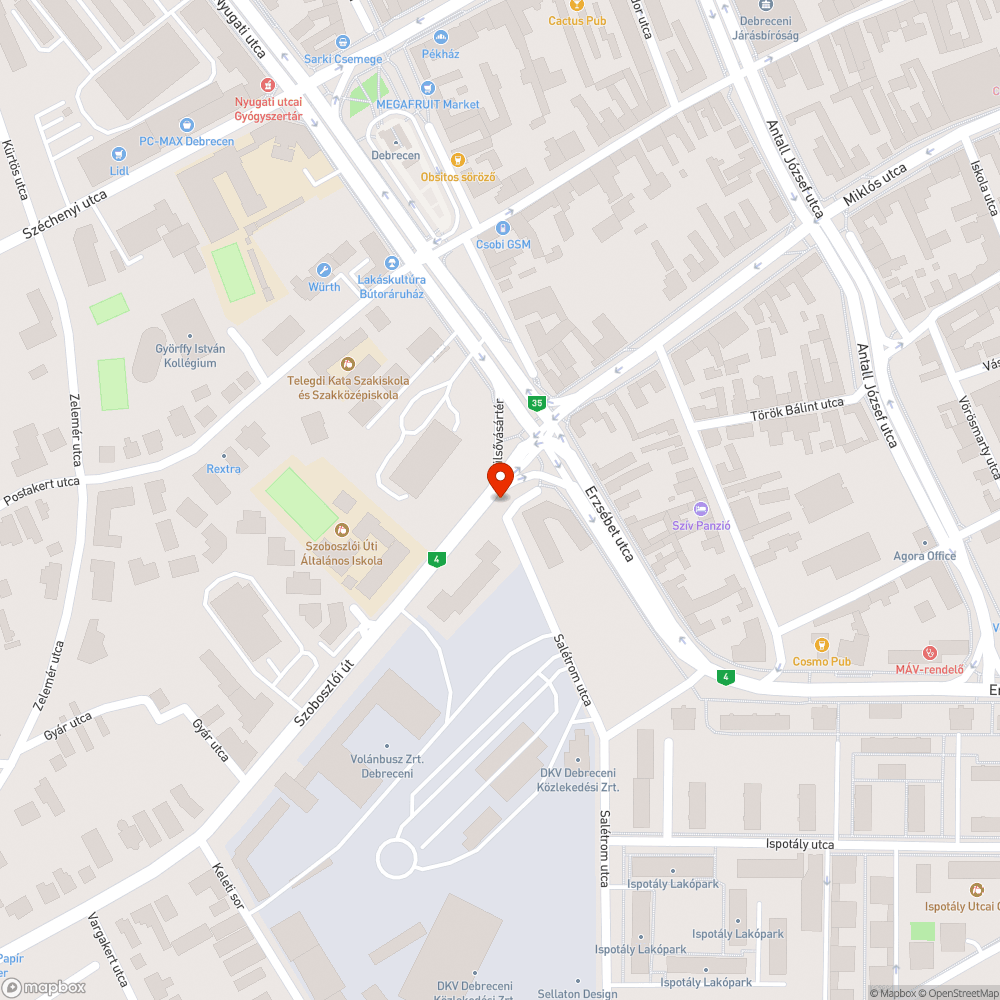 Hibás lámpafejek bejelentés helye