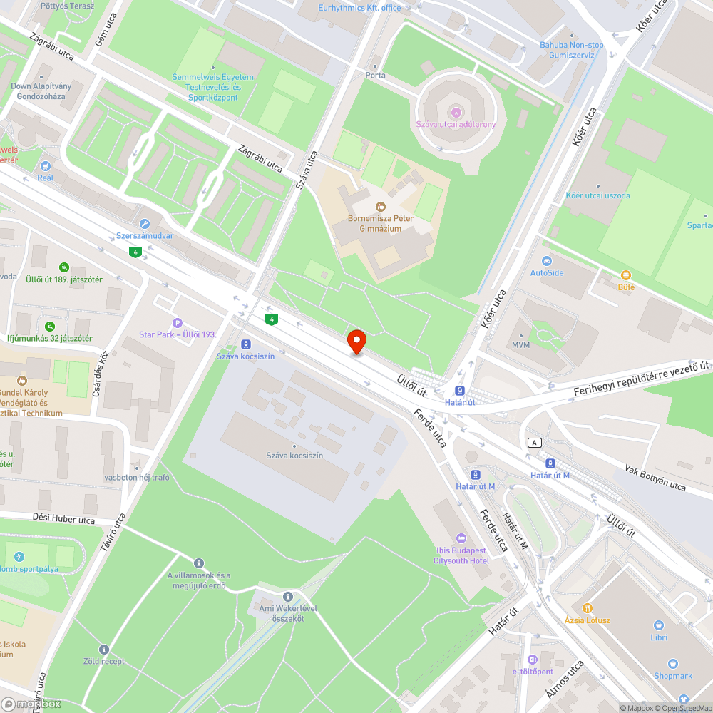 Szemetes bejelentés helye