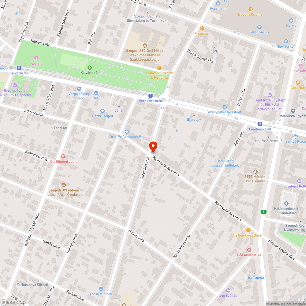 Szétbontott autórom közterületen bejelentés helye