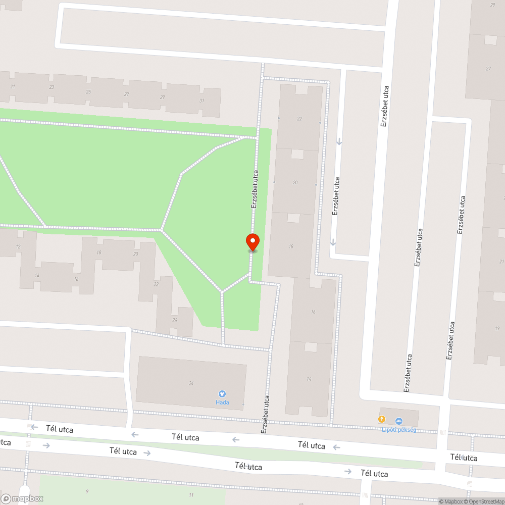 Járda hiba bejelentés helye