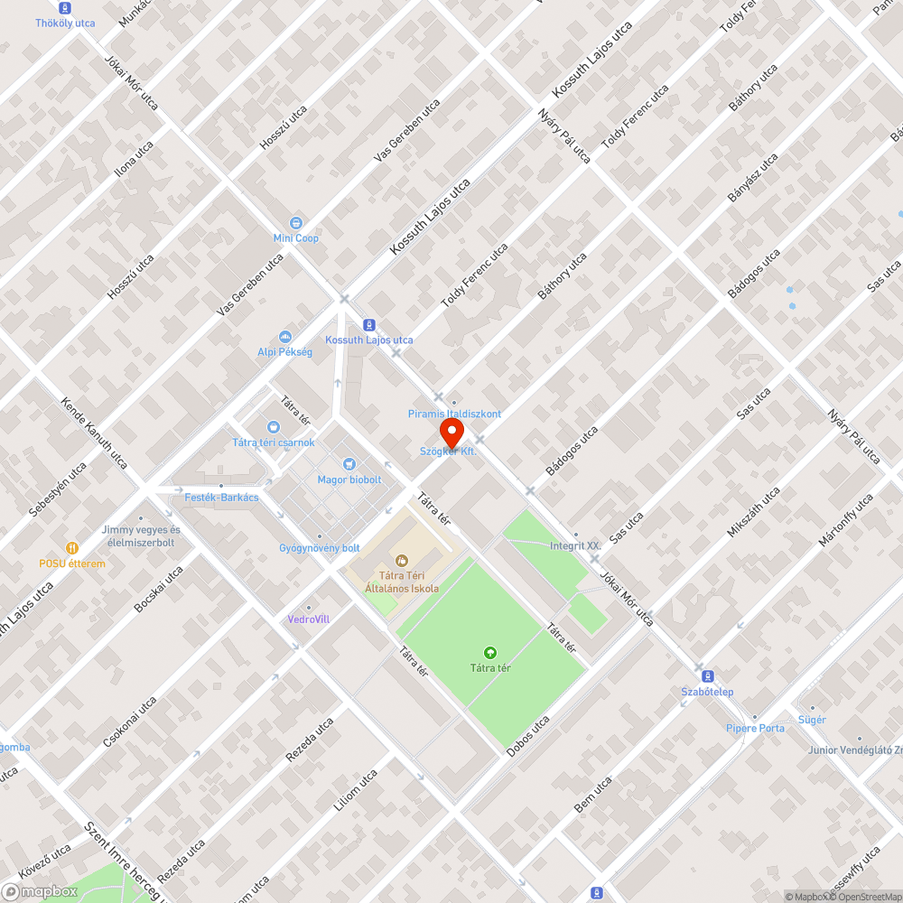 Fatuskó bejelentés helye