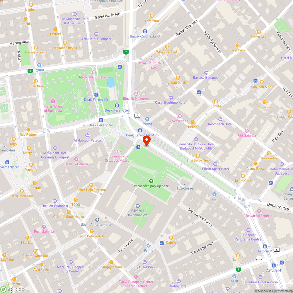 Alvásgátló bejelentés helye