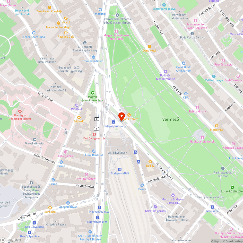 Leszakadt kép a vitrinben bejelentés helye