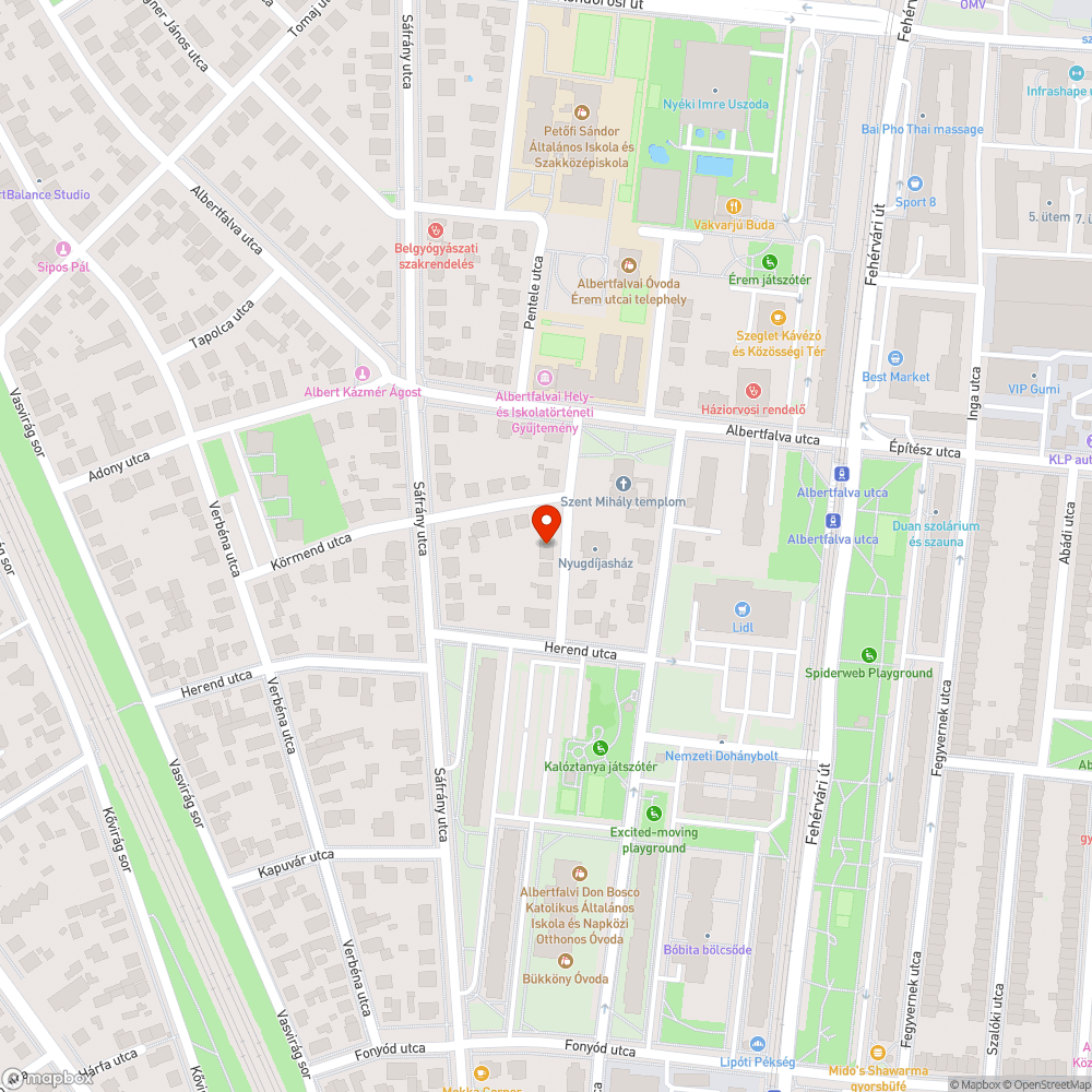 Szemetes járda bejelentés helye