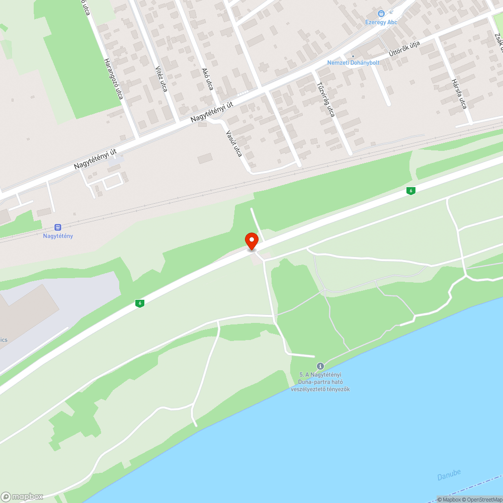 Hatos út mellett felgyűlt a szemét bejelentés helye