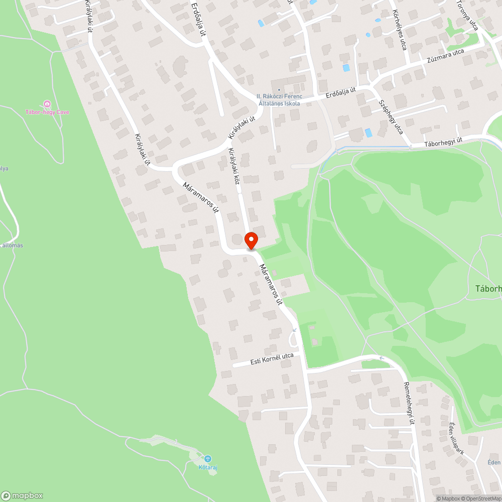 Megrongálódott tükör bejelentés helye