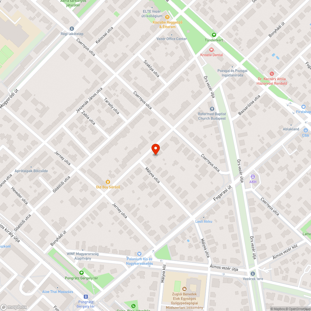 Csatornafedél körül az út megsüllyedt bejelentés helye