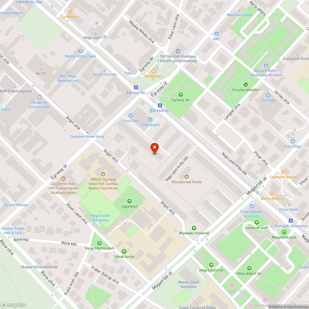 Növényzet akadályozza a járdán közlekedést bejelentés helye