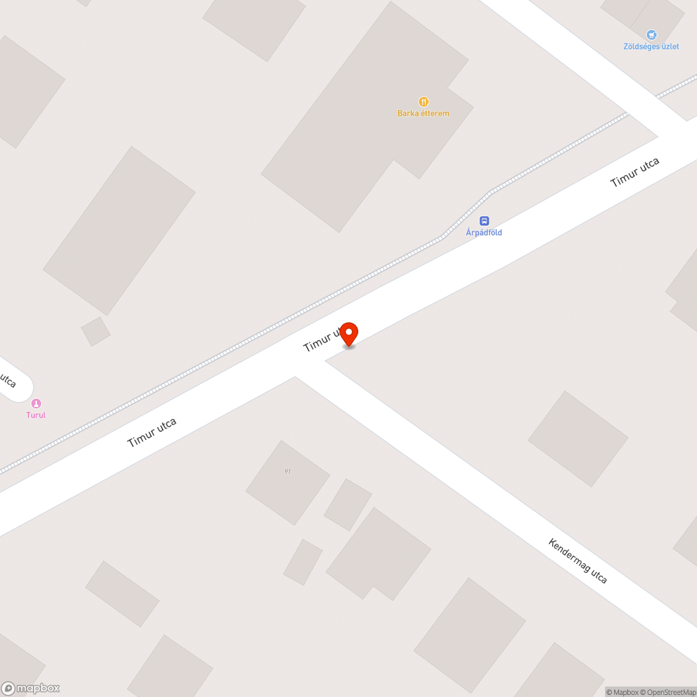 Eldeformált kuka bejelentés helye