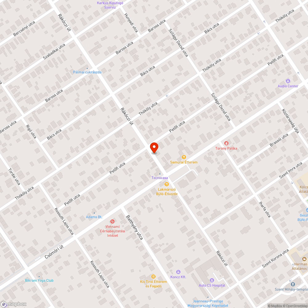 Árnyék hiánya a buszmegállóban bejelentés helye